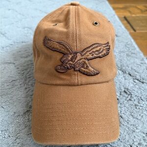 Carhartt 47 Brand Tan Embroidered Philadelphia Eagles Cap